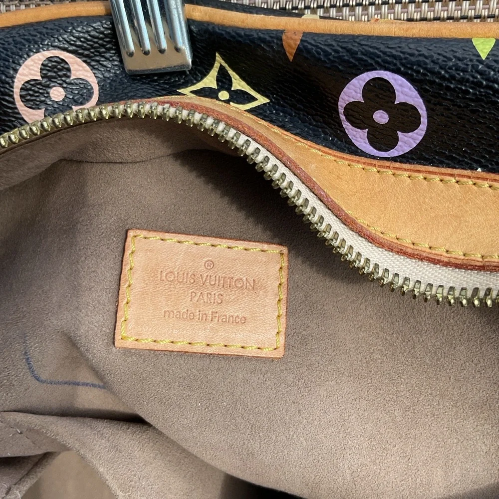 🌟Louis Vuitton🌟black multi Murakami Claudia AS4088